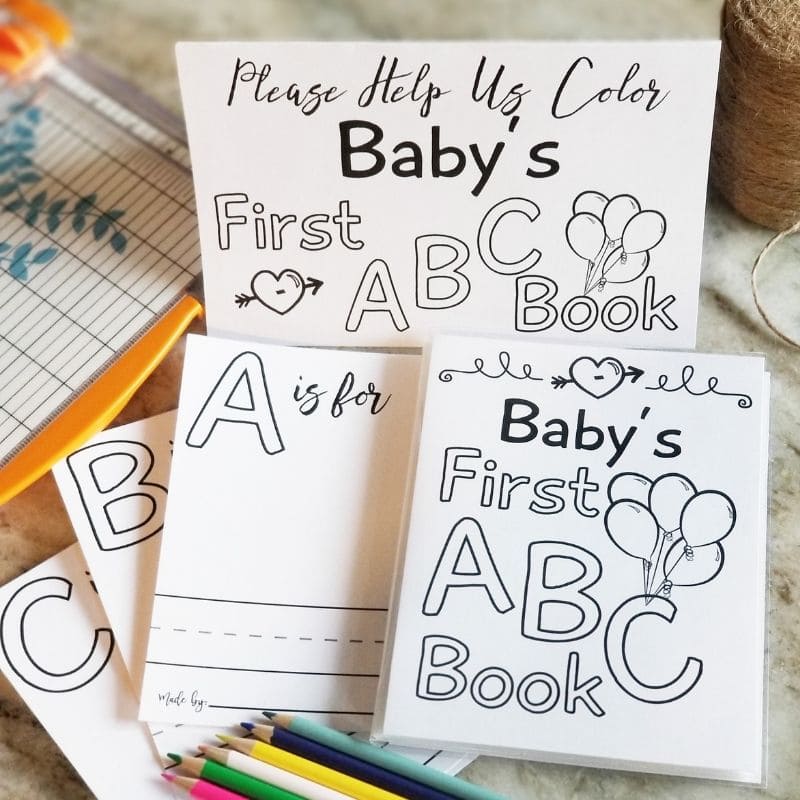 Free Printable Abc Book Template Free Printable Abc Book Template